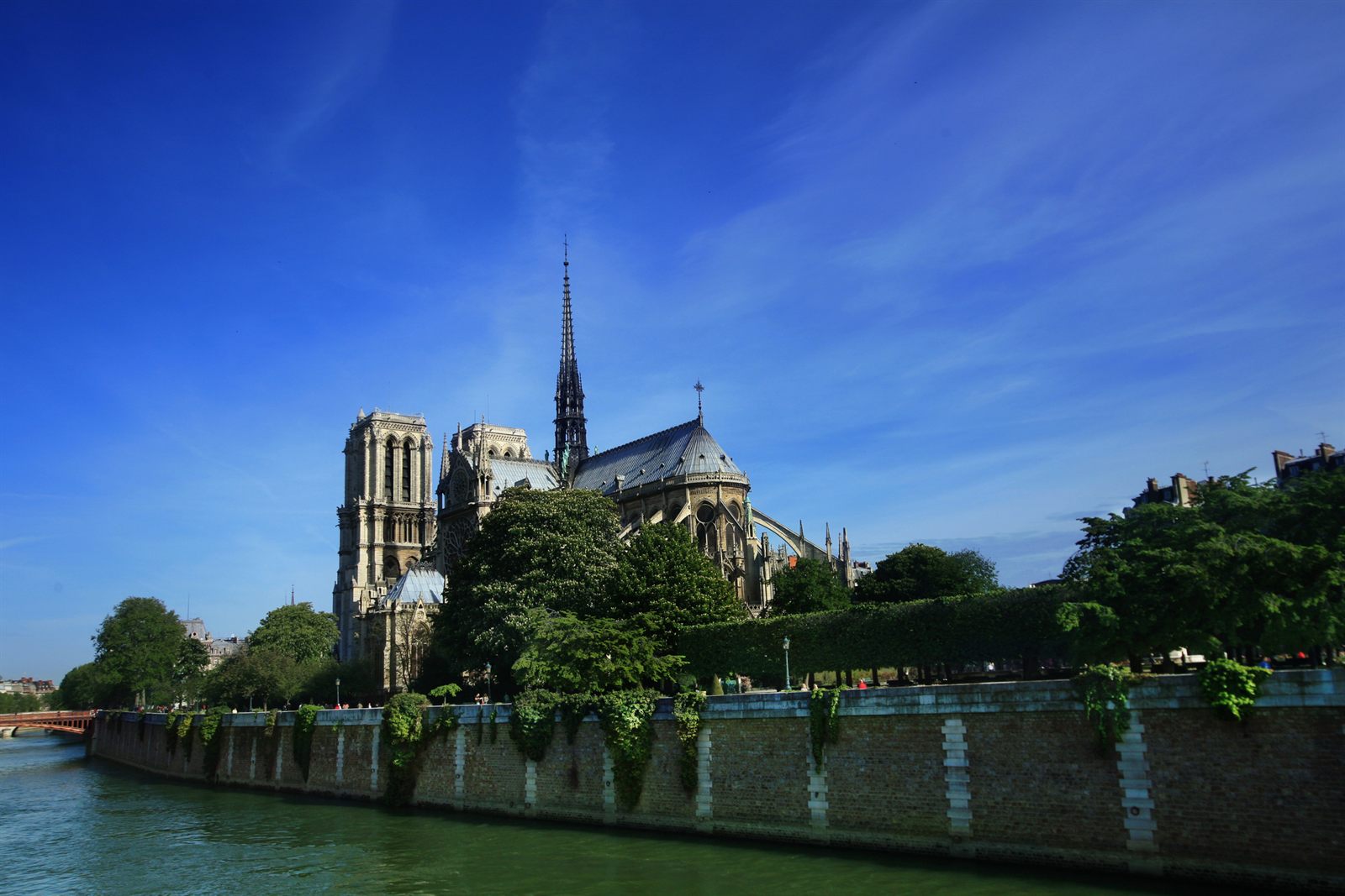Notre-Dame above the Seine